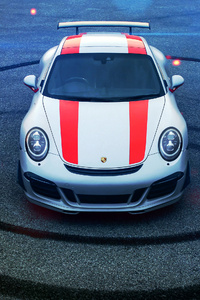 Porsche 911 Carrera GTS Rear View (1080x2280) Resolution Wallpaper