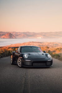 Porsche 911 Gt2 Rs Weissach Package 2025 (360x640) Resolution Wallpaper