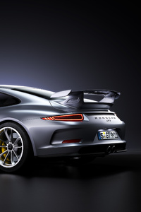 Porsche 911 GT3 4k Rear (480x854) Resolution Wallpaper