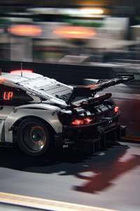 Porsche 911 Lego Rsr 4k