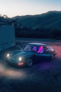 Porsche 911 Nights (1125x2436) Resolution Wallpaper