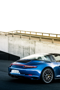 Porsche 911 Targa GTS (1080x1920) Resolution Wallpaper