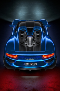Porsche 918 Hybrid (640x1136) Resolution Wallpaper