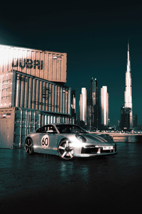 Porsche 918 In Dubai (540x960) Resolution Wallpaper
