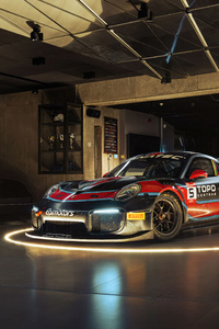 Porsche Gt2 Rs Clubsport 2024 5k (1080x2400) Resolution Wallpaper