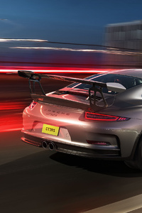 Porsche GT3RS 4k Rear (1080x2280) Resolution Wallpaper