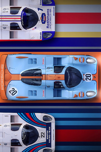 Porsche Racing Digital Art 4k