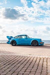 Porsche Rwb 964 Chris Miami Blue (800x1280) Resolution Wallpaper