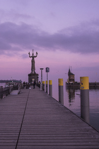 Port Lake Evening Constance (1080x1920) Resolution Wallpaper