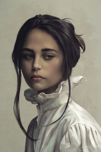 Portrait Of Girl (360x640) Resolution Wallpaper