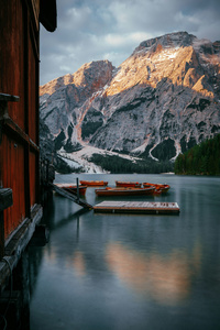 Pragser Wildsee Italy (1080x2400) Resolution Wallpaper