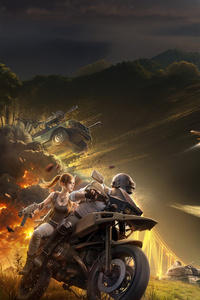 Pubg Big Hearts Ride Big Rigs (750x1334) Resolution Wallpaper