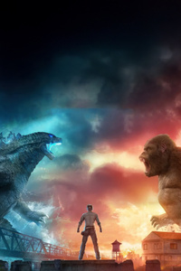Pubg Mobile Godzilla Vs Kong (360x640) Resolution Wallpaper