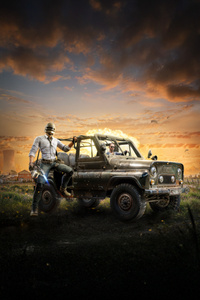 Pubg Mobile Symphony Of Iron And Fire (480x854) Resolution Wallpaper