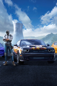 750x1334 Pubg Mobile Thrilling Collaboration With Dodge