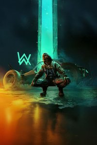 Pubg Mobile X Alan Walker (1080x1920) Resolution Wallpaper