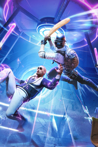 Pubg Mobile X Transformers Astro Den Brawl Challenge (1280x2120) Resolution Wallpaper