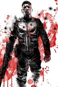 Punisher 4kart (320x568) Resolution Wallpaper