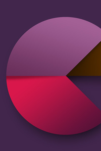 Purple Geometric Figures