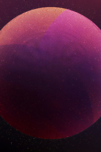 Purple Sphere Planet 4k