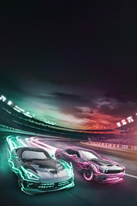 Racing Cars 4k (1440x2560) Resolution Wallpaper