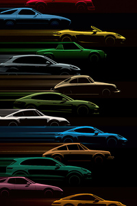Racing Cars (320x480) Resolution Wallpaper
