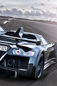 Racing Cars On Track (480x854) Resolution Wallpaper
