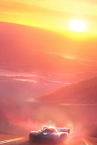 Racing In The Mountains 4k (540x960) Resolution Wallpaper