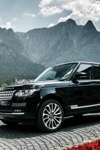 Range Rover Black (1080x2400) Resolution Wallpaper