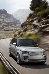 Range Rover Motion Blur (640x960) Resolution Wallpaper
