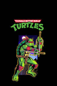 Raphael In Teenage Mutant Ninja Turtles 5k (480x854) Resolution Wallpaper