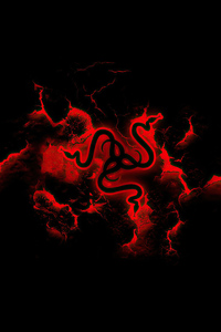 Razer Logo Red 4k