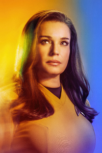 Rebecca Romijn As Una In Star Trek Strange New Worlds (320x480) Resolution Wallpaper