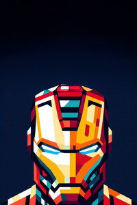 Rebel Iron Man (1440x2560) Resolution Wallpaper