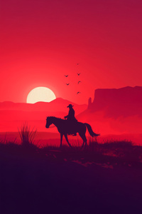 Red Dead Redemption 2 Game 2025 (240x320) Resolution Wallpaper