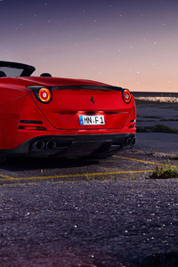 Red Ferrari 2020