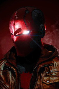 Red Hood Mask 4k