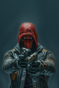Red Hood Redemption (1080x2160) Resolution Wallpaper