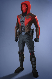 Red Hood Superhero