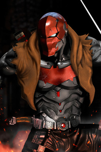 Red Hood Unleashed (240x400) Resolution Wallpaper