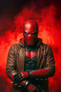 Red Hood Vengeance Behind The Mask (1280x2120) Resolution Wallpaper