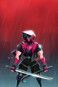 Red Hood Vengeance In Crimson (1125x2436) Resolution Wallpaper
