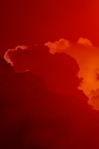 Red Sky (640x960) Resolution Wallpaper