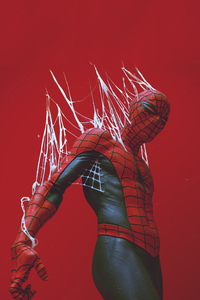 Red Spider Man 2020 4k (1280x2120) Resolution Wallpaper