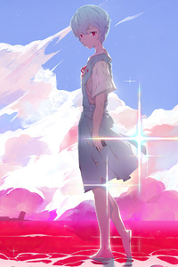 Rei Ayanami Neon Genesis Evangelion 5k