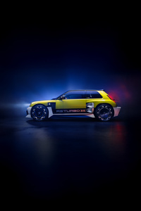 Renault 5 Turbo 3e 2025 (1080x2400) Resolution Wallpaper