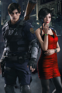 Resident Evil 2 Arts (640x1136) Resolution Wallpaper