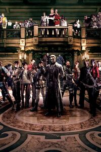 Resident Evil Characters (360x640) Resolution Wallpaper