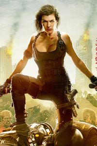 Resident Evil The Final Chapter 2016 Movie (1080x1920) Resolution Wallpaper
