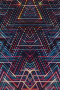 Retroka Abstract Art 4k (1440x2960) Resolution Wallpaper